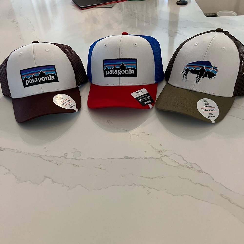 3 NWT Patagonia Hats